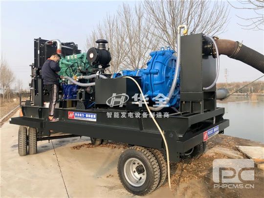 華全400千瓦渣漿水泵機(jī)組