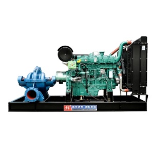 華全400kW_柴油水泵機組_雙吸泵
